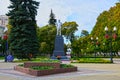 Monument to Lenin in Balashikha near Moscow, Russia