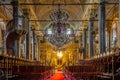 The Patriarchal Church of St. George, Constantinople Ecumenical Orthodox Patriarchate interior view Royalty Free Stock Photo