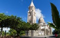 The Balata cathedral, Martinique island, French West Indies.