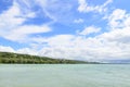 Balaton lake in summer. Hungary Royalty Free Stock Photo