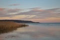 Balaton sunset Royalty Free Stock Photo