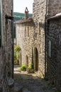 The street of Balazuc Royalty Free Stock Photo