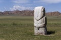 Balbal Statue in Mongolia Steppe