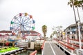 Balboa Fun Zone - Ferris and jet ski Royalty Free Stock Photo