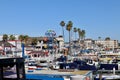 Balboa Fun Zone and Newport Beach Harbor