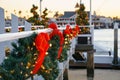 Balboa Island Boat Dock Christmas