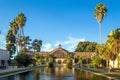 Balboa park Botanical building and pond San Diego, California Royalty Free Stock Photo