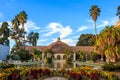 Balboa park Botanical building and pond San Diego, California Royalty Free Stock Photo