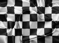 Real checkered flag