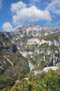 Balcon de la Mescla,Verdon Gorge,Provence,France Royalty Free Stock Photo