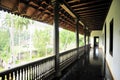 Balconi of guest house at Padmanabhapuram Palace Royalty Free Stock Photo