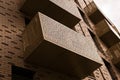 Balconies on a high rise building Royalty Free Stock Photo