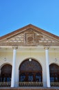 Balcony of The Amir Nezam House or The Qajar Museum of Tabriz Royalty Free Stock Photo