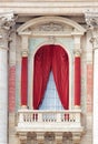 Balcony of the Basilica of St John Lateran in Rome