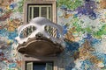 Balcony of the Casa Batllo Royalty Free Stock Photo