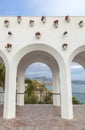Balcony Of Europe Arches,Nerja, Spain