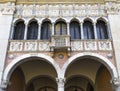 Balcony on the facade - Loggia in Brescia
