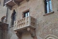 Balcony Of Juliet House In Verona. Royalty Free Stock Photo