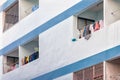 Balcony of Low Income Apartments in a third world Country