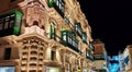 Balcony , Malta , Valletta , Architecture , Night