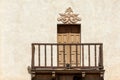 Balcony of Mission San Xavier del Bac Royalty Free Stock Photo