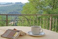 Balcony overlooking Tuscany
