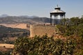 Balcony in Ronda, Malaga (Spain) Royalty Free Stock Photo