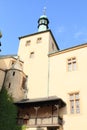 Balcony and tower on castle VlaÃÂ¡skÃÂ½ dvÃÂ¯r