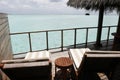 Balcony With Tropical Seascape