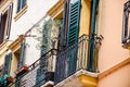 Balcony in Verona Royalty Free Stock Photo