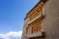 Balcony Windows of Leh Palace in Leh Town Royalty Free Stock Photo