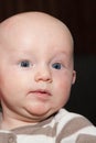 Bald Baby Boy Royalty Free Stock Photo