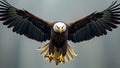 Bald Eagle Flying Towards Camera Royalty Free Stock Photo