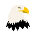 Bald eagle icon Royalty Free Stock Photo