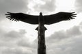 Bald Eagle Statue Silhouette