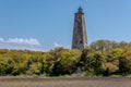 Bald Head Island Lighthouse in daylight Royalty Free Stock Photo