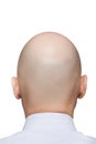 Bald man head Royalty Free Stock Photo