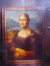 The bald Monalisa painting