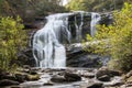 Bald river falls in autumn