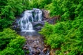 Bald River Falls Wide Perspective