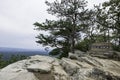Bald Rock overlook in Cheaha State Park