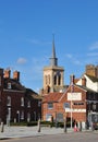 Baldock Town Centre and Church