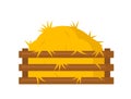Bale of hay icon
