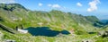 Balea Lac Transfagarasan Landscape, Transylvania, Sibiu county, Romania.