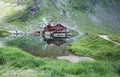 Balea lake in Romania Royalty Free Stock Photo