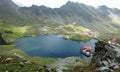 Balea Lake, Romania Royalty Free Stock Photo