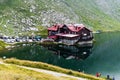 Balea lake in summer season