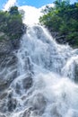 Balea waterfall, Carpathians, Romania Royalty Free Stock Photo