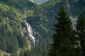 Balea waterfall, Fagaras mountains, Romania