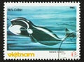Baleen Whale on Vietnamese Postage Stamp